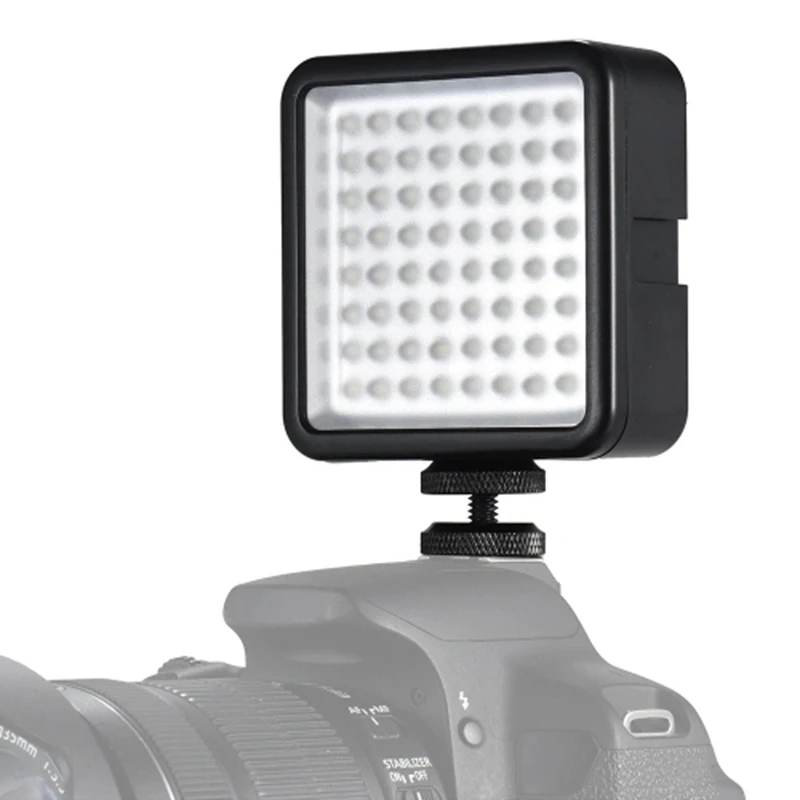AABB-Led 64 Usb непрерывное освещение для камеры Светодиодная панель портативная