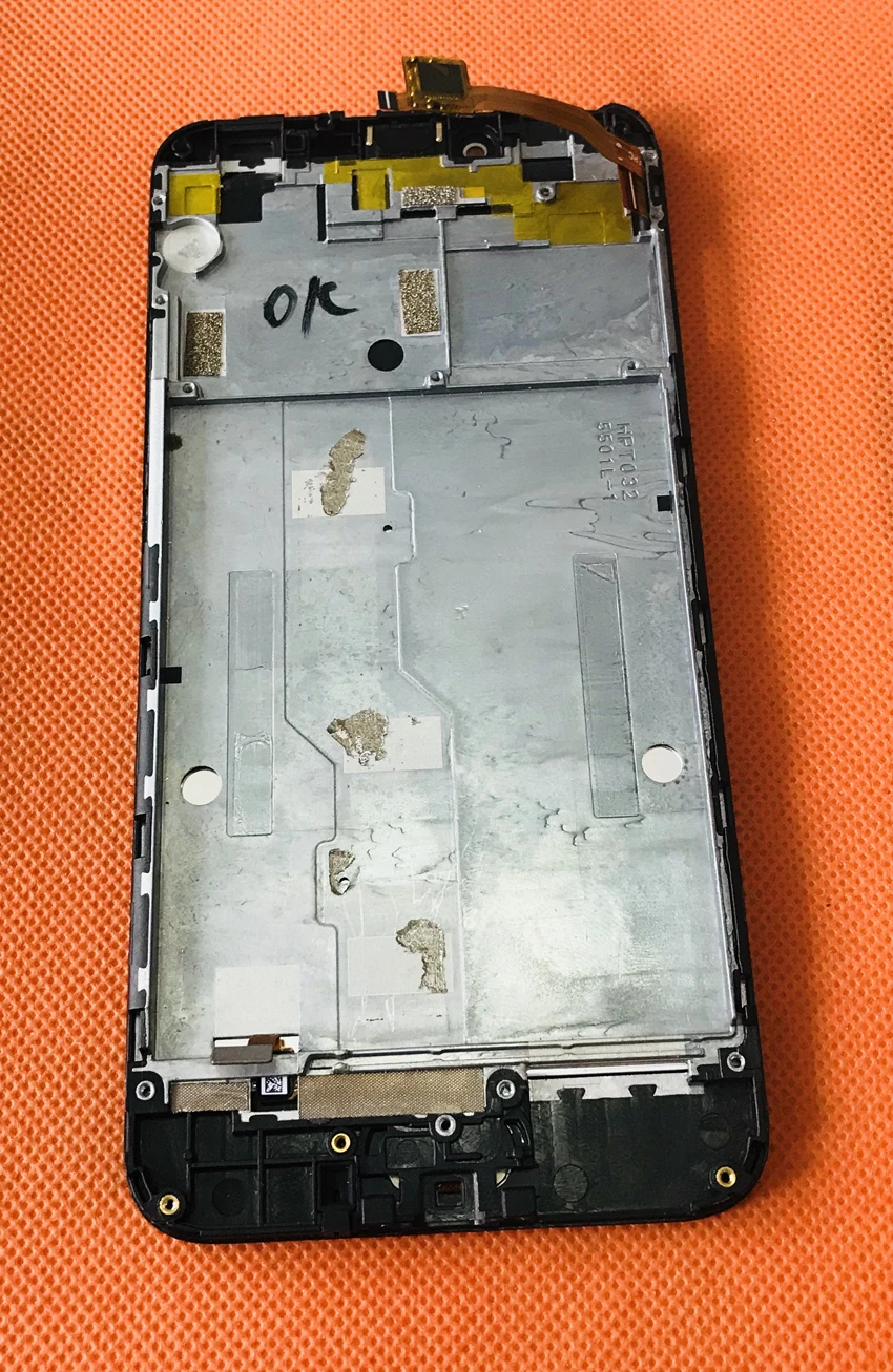 Используется оригинальный ЖК дисплей + сенсорный экран рамка для UMIDIGI C NOTE S
