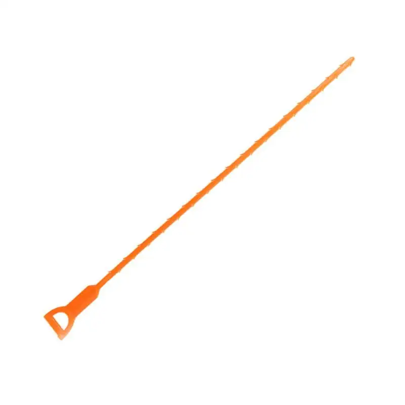 Orange Раковина Ванна сосновый очиститель Слива крючок для очистки раковины Ванная комната сток в полу, канализация земснаряд устройства небольшие инструменты - Цвет: Orange