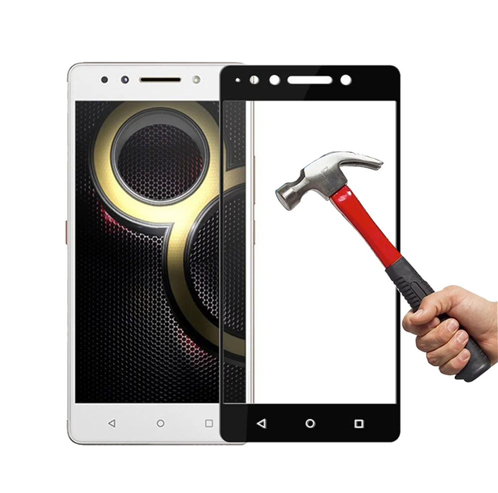 0,3 мм 2.5D шелкография Закаленное стекло пленка для lenovo K8 Note полное покрытие закаленное стекло Защита экрана для lenovo