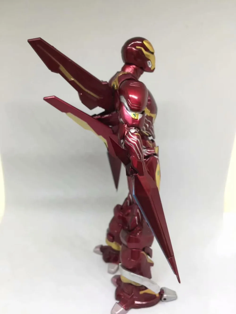 Новые Figuarts Мстители Бесконечность война Железный человек оружие издание MK50