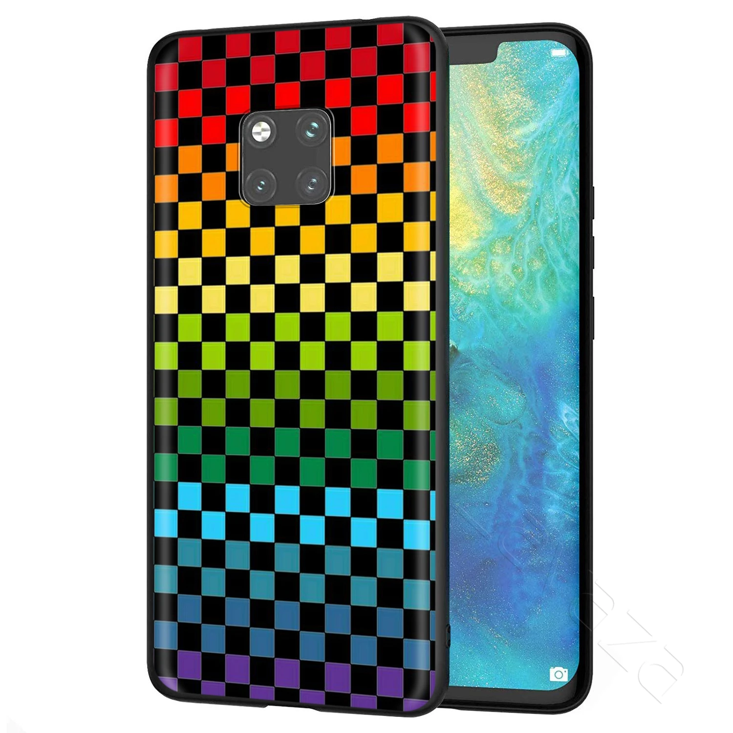 Lavaza Checkerboard Checkered Case for Huawei Mate 30 20 Honor 6a 7a 7c 7x 8C 8x 9 10 Nova 3i 3 Lite Pro Y6 2018 |