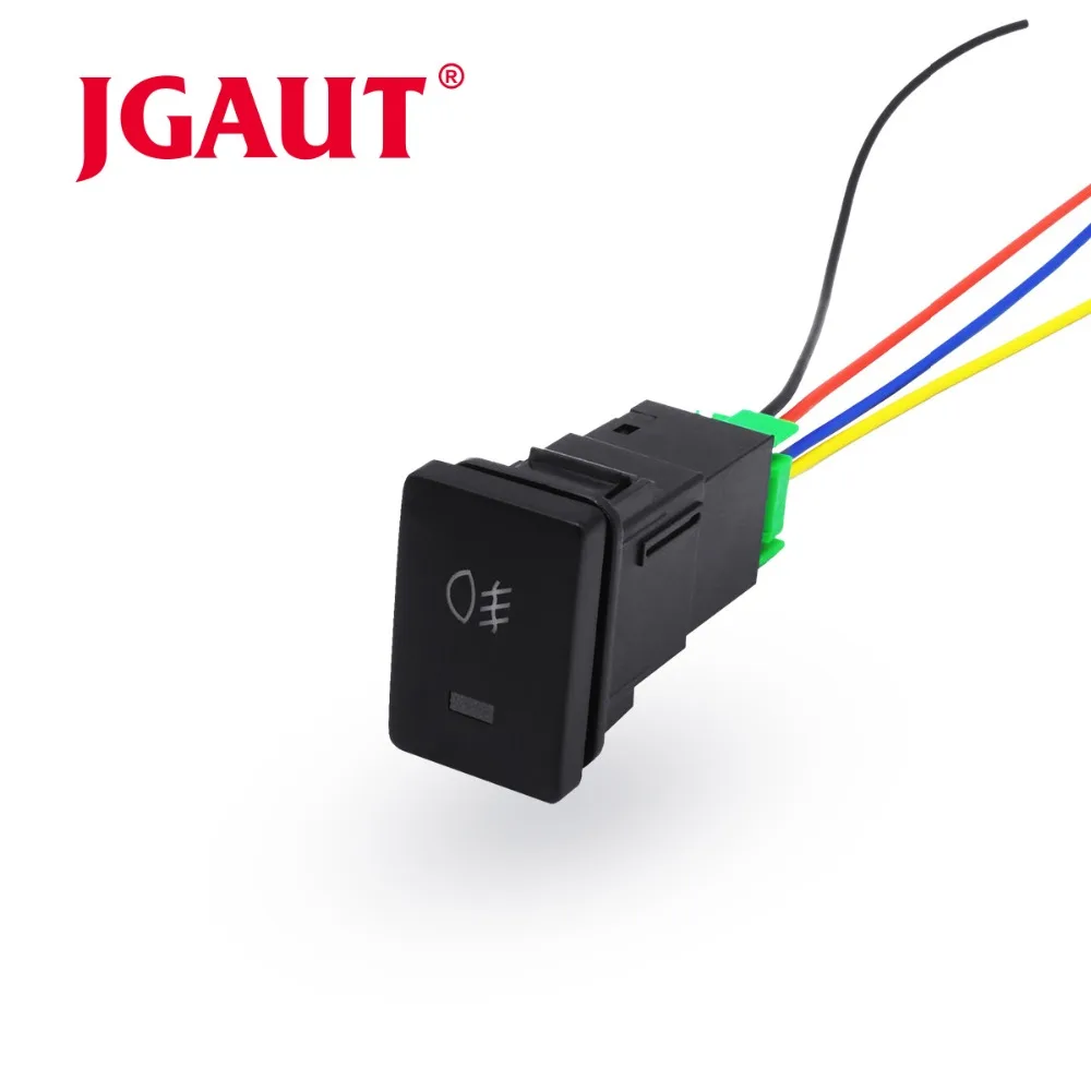 JGAUT ABS 12 В светодиодные фары Автомобильные противотуманные переключатели ВКЛ