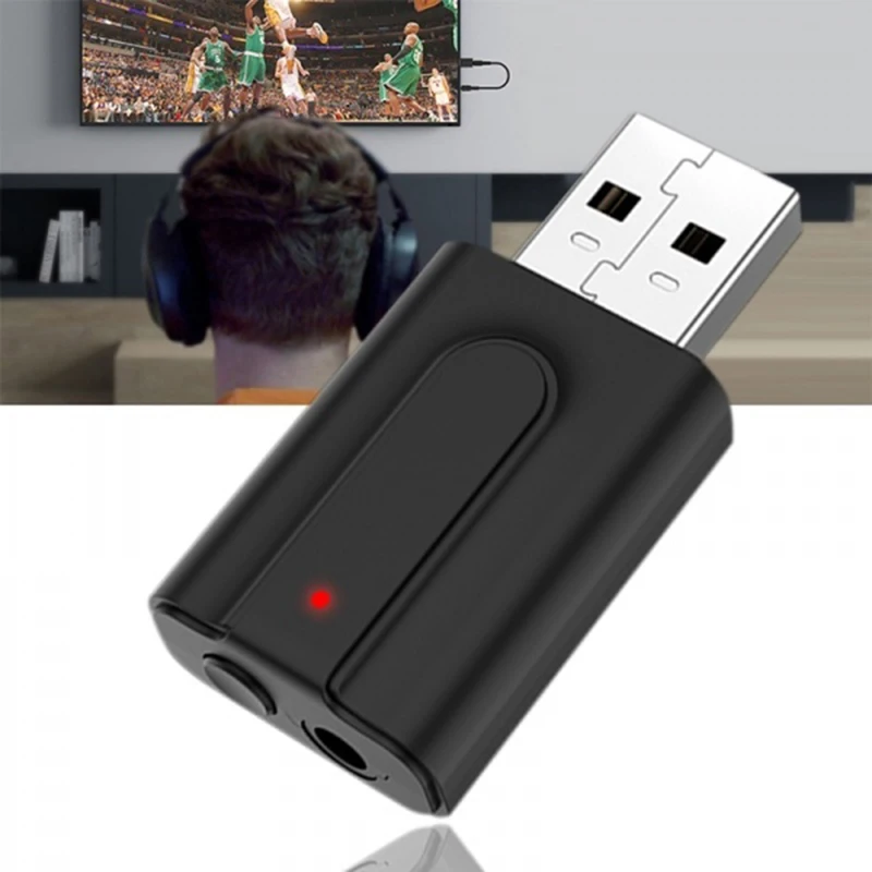 USB Bluetooth Dongle Adapter 5.0 for PC Computer Speaker Wireless Mouse Bluetooth Music Audio Receiver Transmitter aptx