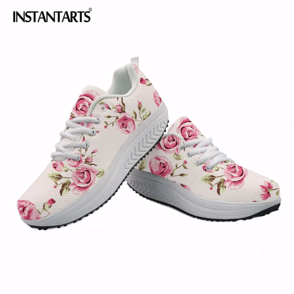 Женские кроссовки для фитнеса INSTANTARTS дышащая сетчатая спортивная обувь с