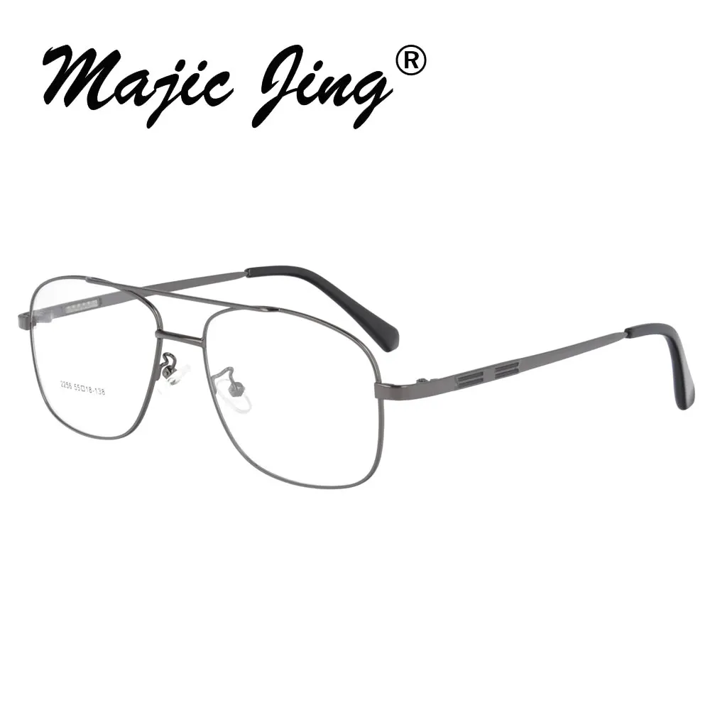 Мужские Оптические очки в металлической оправе Magic Jing 2256 | Аксессуары для одежды