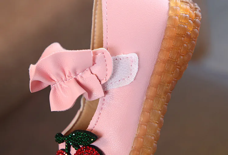 The girl Shoes Children's Shoe PU Kids Casual Flats Sneakers Toddler Boys Princess diamond soft bottom toddler shoes | Детская