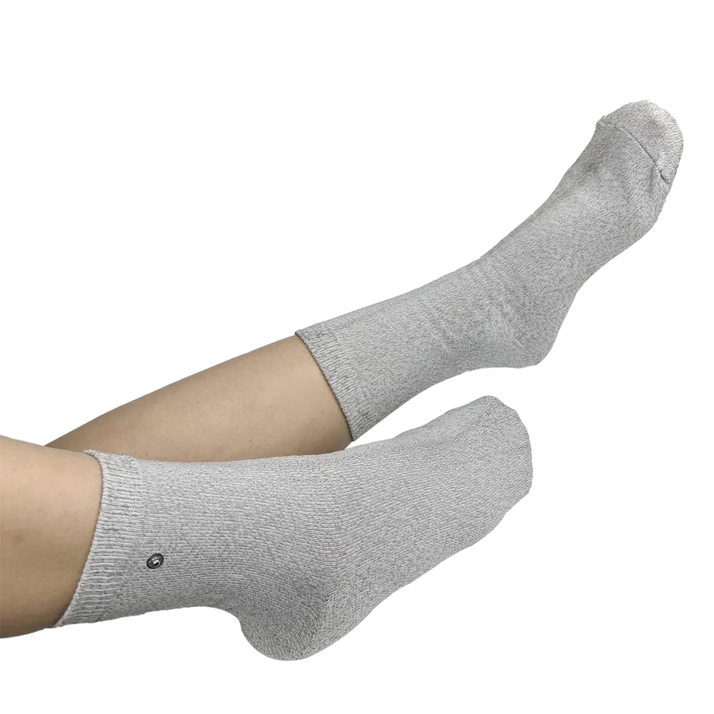 Электромассажер для стимуляции ног с кнопкой застежкой|Аксессуры техники по