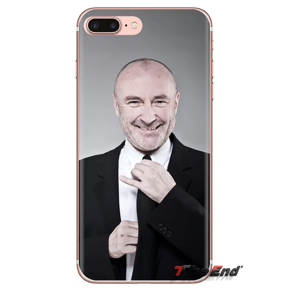 Мягкий прозрачный чехол для Huawei Mate Honor 4C 5C 5X 6X 7 7A 7C 8 9 10 8C 8X 20 Lite Pro Phil Collins |