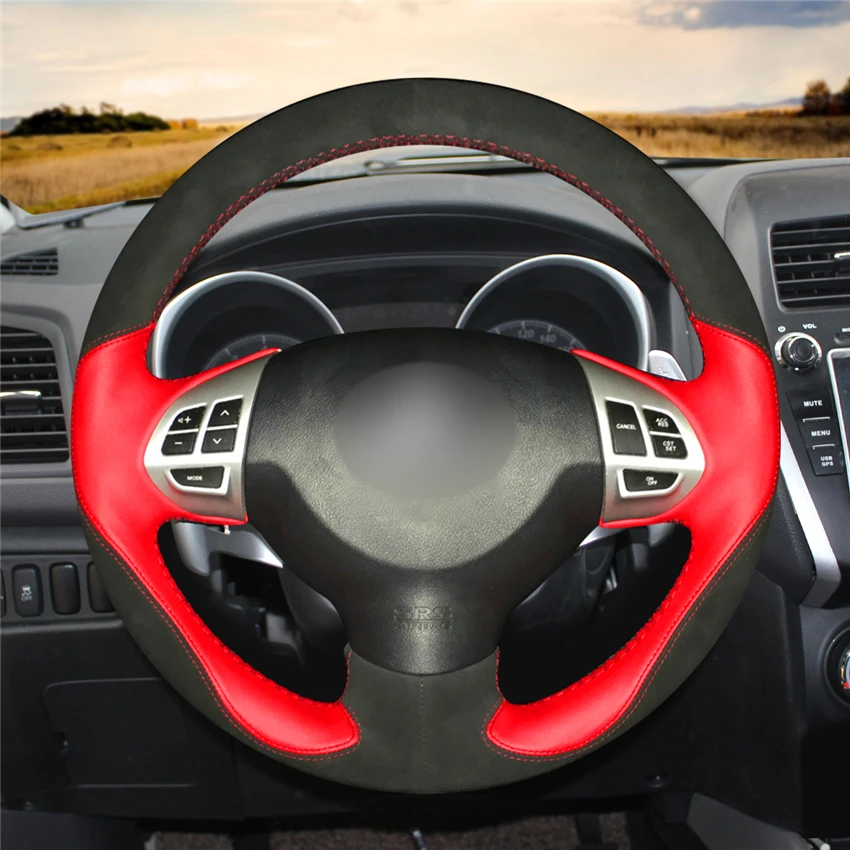 Чехол на руль MEWANT для Mitsubishi Lancer X 10 2007 2015 Outlander 2006 2013 ASX 2010 Colt|car steering wheel cover|steering
