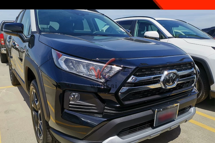 Запчасти для автомобиля для Toyota Rav4 Rav 4 Adventure ABS Хромированная передняя Центральная решетка гриль крышка отделка внешние аксессуары