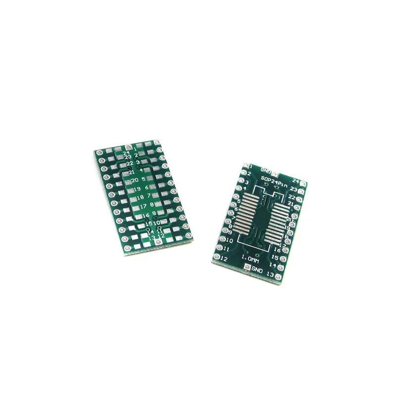 10 шт. SOP24 SSOP24 TSSOP24 1 мм до DIP24 2 54 PCB адаптер конвертер пластина | Электронные