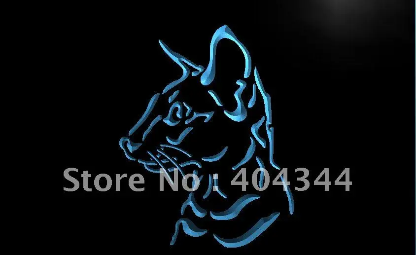 

LB992- Oriental Cat Kitty Pet Breed Decor Light Sign