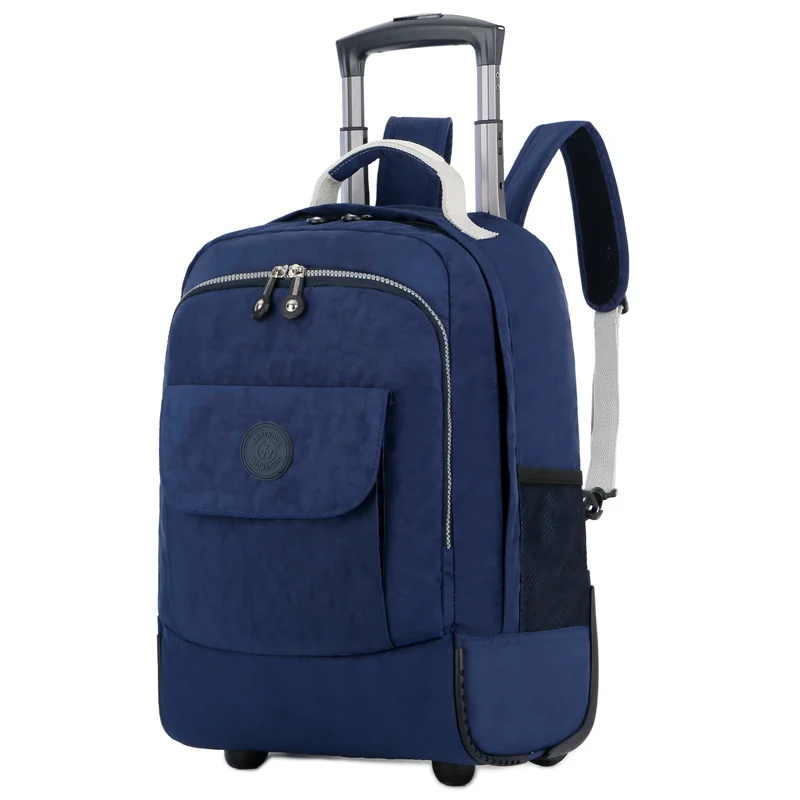 

Rolling Luggage Travel Backpack Shoulder Spinner Backpacks High Capacity Wheels For Suitcase Trolley Carry on Duffle Bag WSD1505