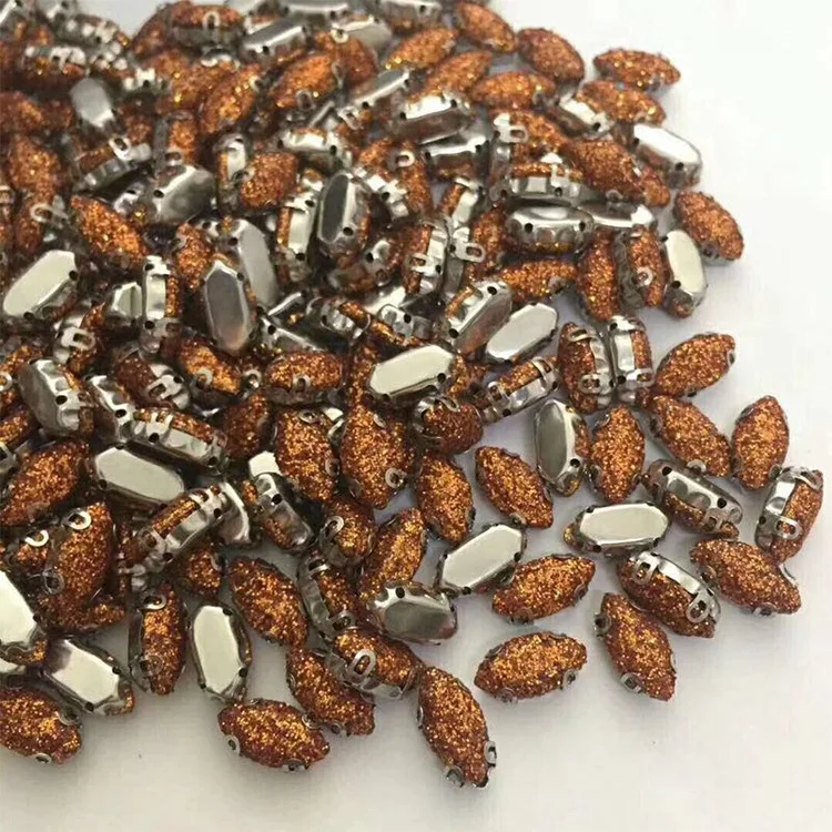 Специальные формы один коготь d в форме четыре отверстия стекло смолы алмазные