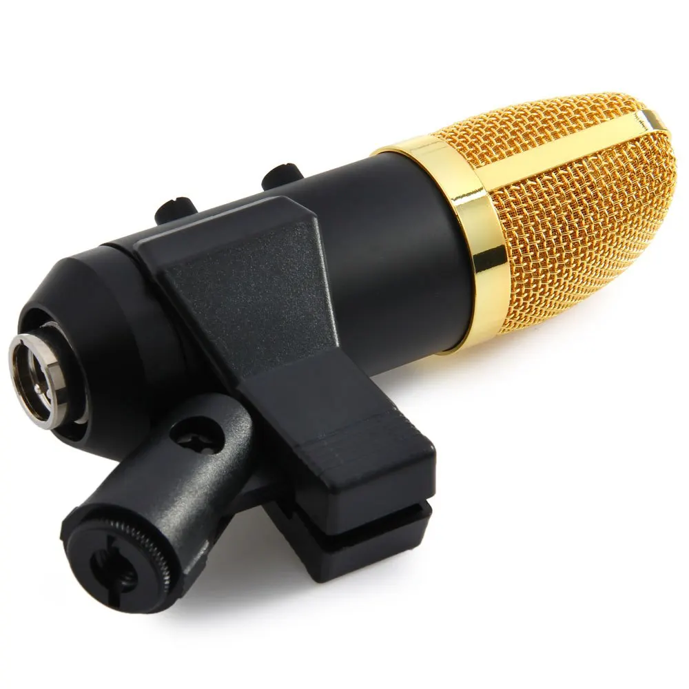 Классический MK-F100TL USB конденсаторный звукозаписывающий микрофон с подставкой