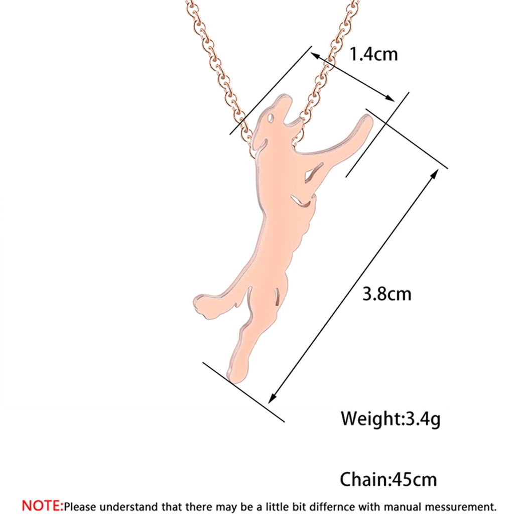 Ожерелье Kinitial в виде немецкой овчарки ожерелье с собакой животного собаки