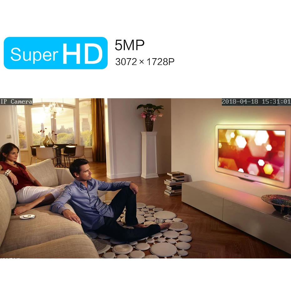 ZSVEDIO камеры наблюдения ip камера POE 5MP видео запись Full HD аудио купольный зум сеть
