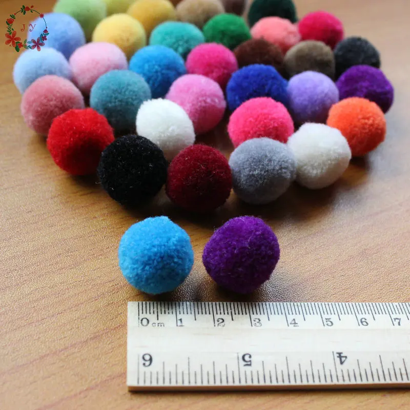 Набор из 150 шт. 0 78 &quot(20 мм) шариков помпонов|pompom yarn|yarn pompomcrochet projects |