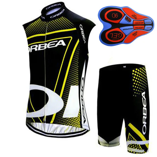Новый Велоспорт рукавов толстовка 2018 Orbea задействуя износ MTB велосипеда 9D гель Pad