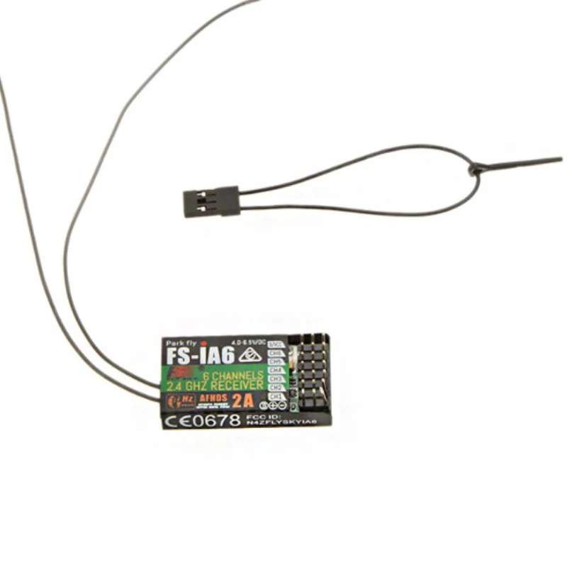 Приемник FlySky FS-iA6 iA6 IA6B X6B A8S 2 4 ГГц 6 каналов AFHDS для передатчика FS-i10 FS-i6 FS i6 FPV