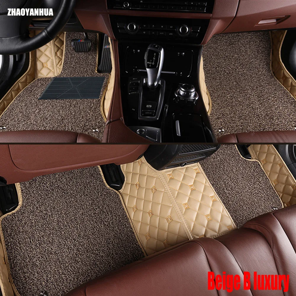 

ZHAOYANHUA car floor mats for Nissan altima Rouge X-trail Murano Sentra versa Tiida Anti-slip car-styling carpet liner