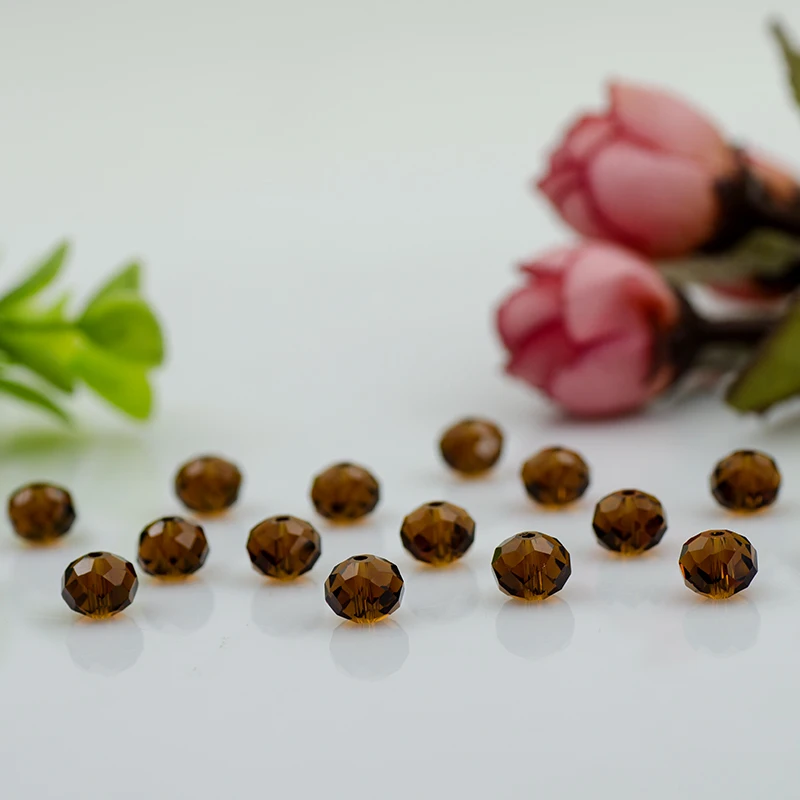 Бусины из бисера ручной работы 72 шт. граненые стеклянные бусины/хрустальные бусины 8 мм BZ08-220