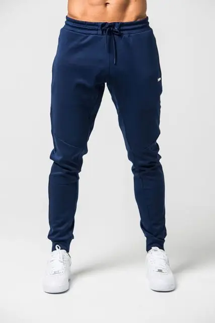 blue pant Весенняя Мужская спортивная одежда, спортивный костюм, куртка с капюшоном, толстовка+ штаны, мужские беговые штаны, Повседневная тренировочная одежда, комплект для упражнений, спортивный костюм - Цвет: blue pant