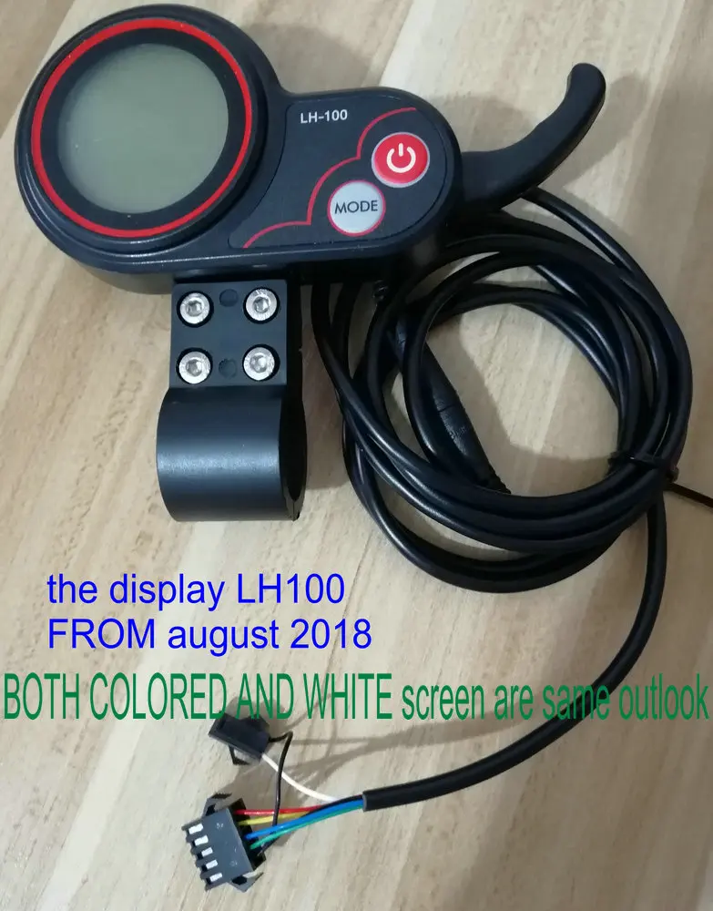 400W-800WBLDC 24V36V48V60V контроллер и ЖК-дисплей с дроссельной заслонкой белый/цветной экран Электрический скутер MTB детали для электровелосипеда