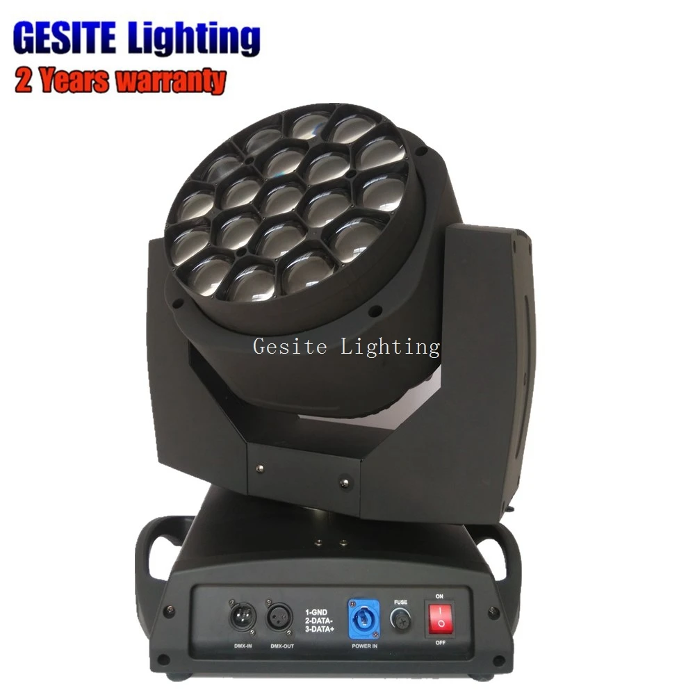 2 шт./LOTbig bee eye k10 19x15w 4in1 зум луч пиксель led управление движущаяся головка|Эффект
