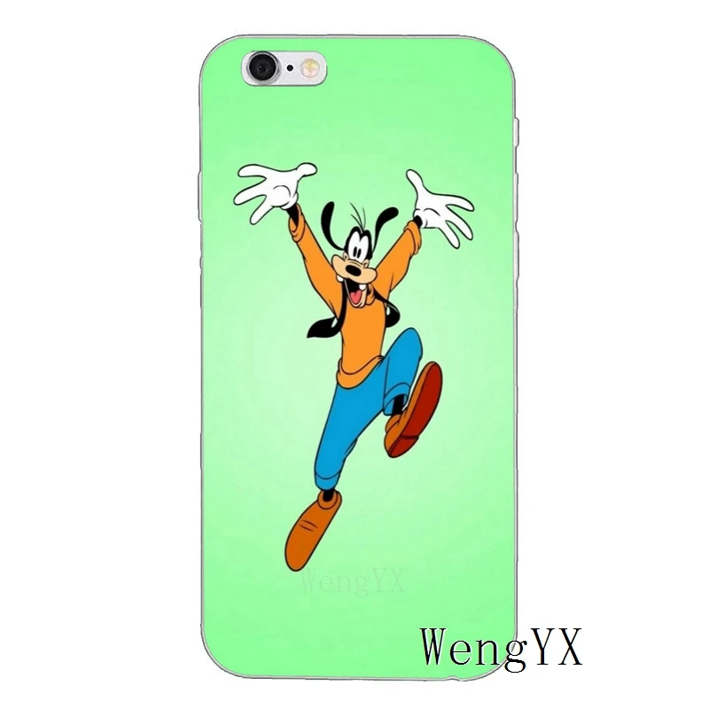 Goofy Dog Pluto для iPhone X XR XS Max 8 7 plus 6s 6 plus SE 5S 5c 5 4S 4 iPod Touch чехол мягкий чехол для телефона