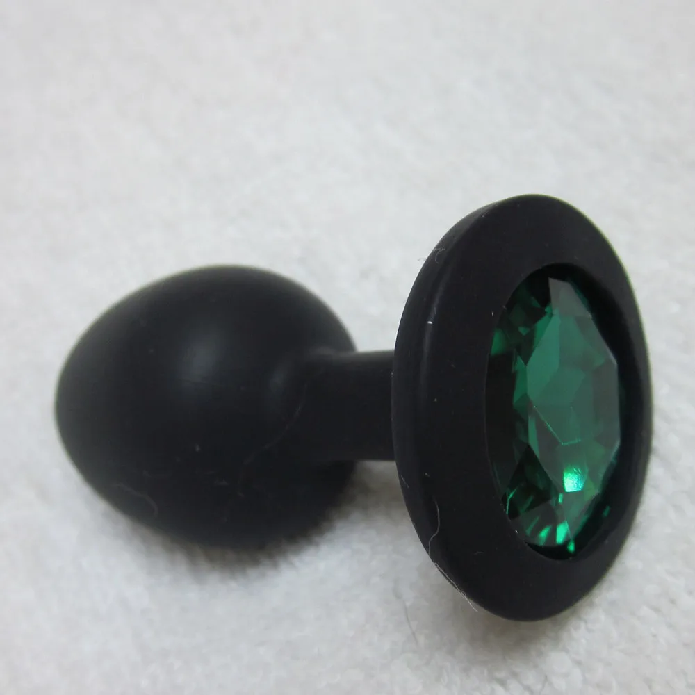 Couple Sexy Toys Anal Plug Crystal Colour Silica Gel Backyard Hitch Men Woman Adult Products |