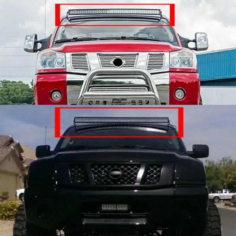 Крыша верхней лобовое стекло кронштейны для Nissan Titan 04 14 2D 4D 5D 50 &quotдюймов прямые