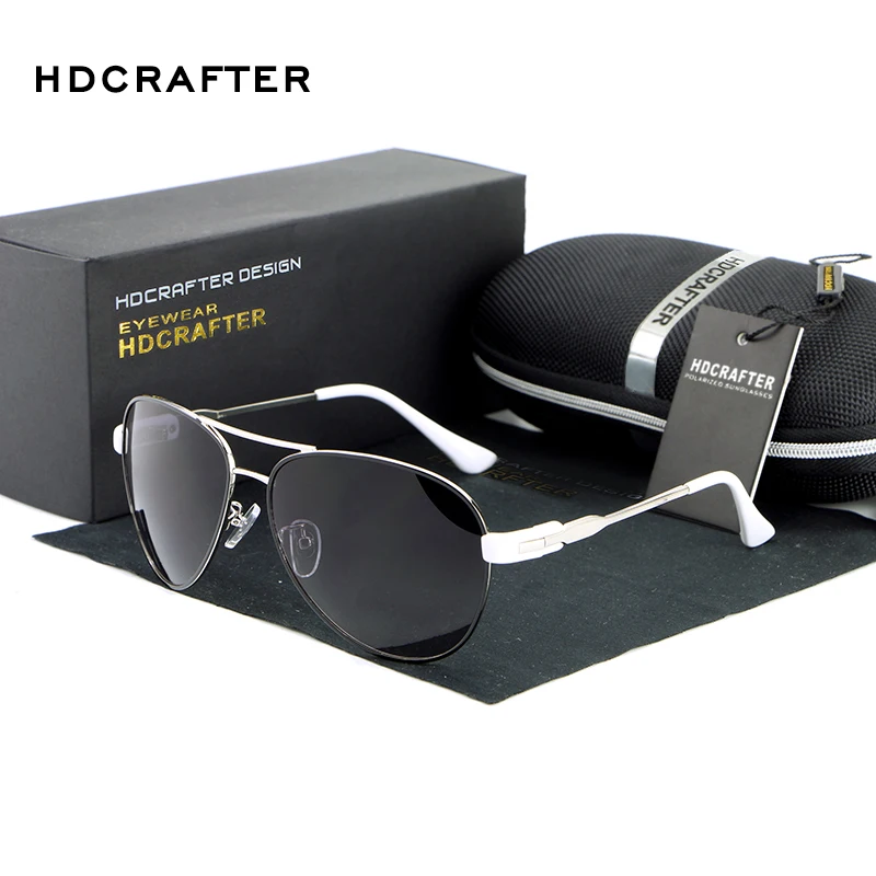 HDCRAFTER брендовые дизайнерские винтажные Поляризованные Солнцезащитные очки