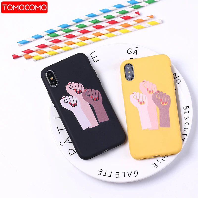 Женский модный мягкий силиконовый матовый чехол для iPhone 12 11 Pro 6S 8 8Plus X 7 7Plus XS