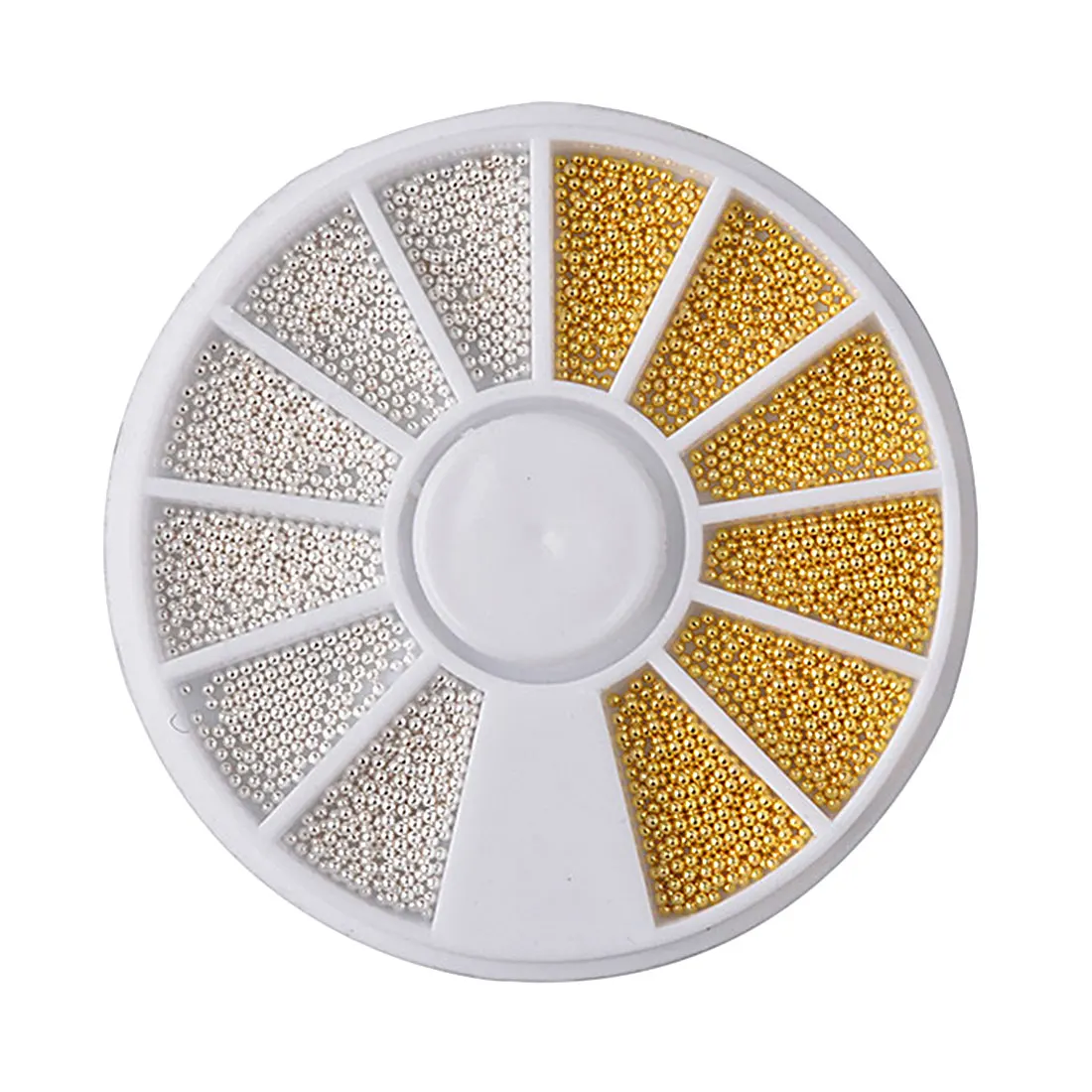 Ноготь маникюрный разные размеры художественная Икра металлическая розовая