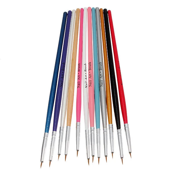 12 шт./лот ручка-кисть для рисования кукольных глаз павильоны ручка | Дом и сад