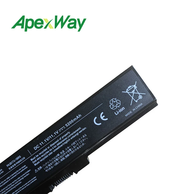 Аккумулятор 4400 мАч для ноутбука toshiba Satellite L750 L750D L650 PA3816U-1BAS PA3816U-1BRS PA3817U-1BAS PA3817U