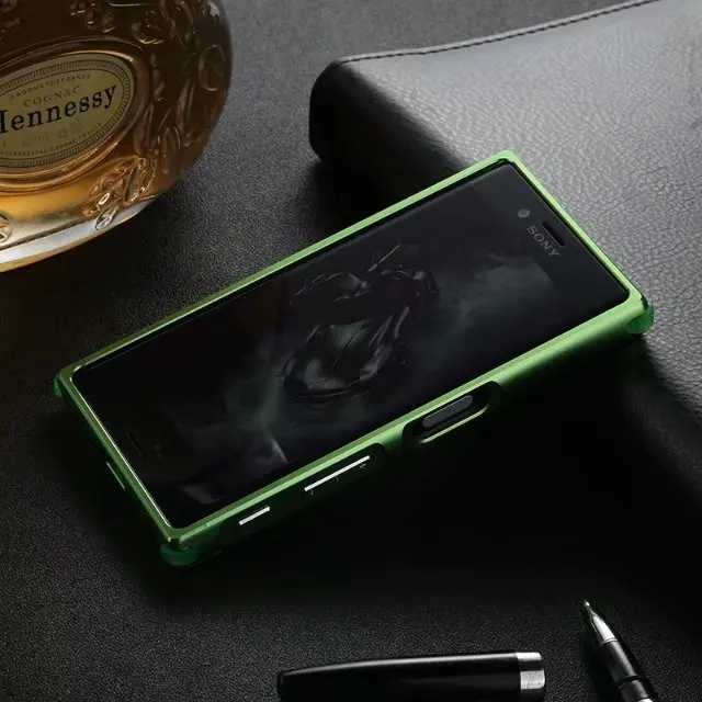 2 в 1 чехол для sony Xperia X Compact XZ1 XZ1 Compact XA2 XA2 Ultra L2 металлический бампер+ углеродное волокно зерно PC задний жесткий матовый чехол