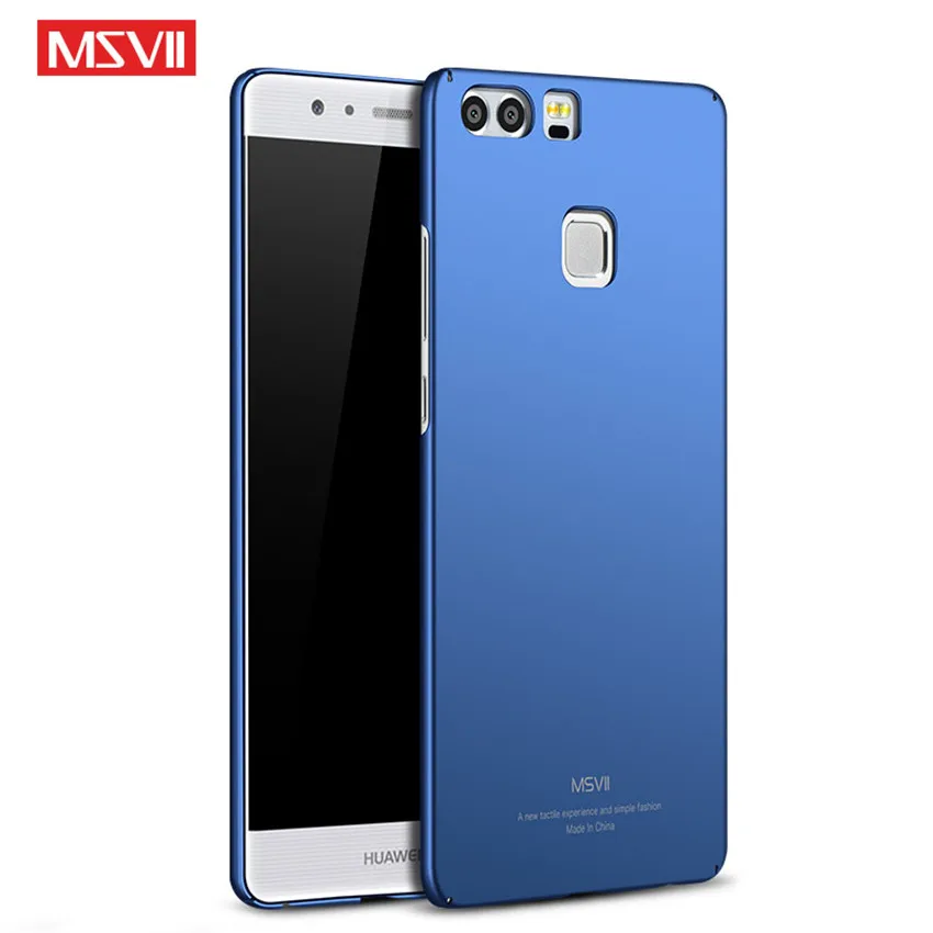 Huawei P9 Lite Case Cover Luxury Silm Hard PC Msvii Brand Back For Pro P9Lite Cases Full Protector Phone Coque |