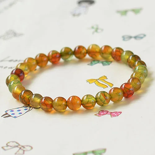 Женский браслет с Буддой бусинами в виде павлина дракона оникса камень 6/8/10/12