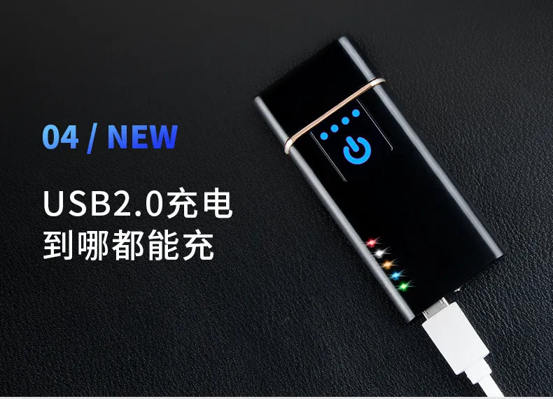 Двусторонняя огненная дуговая Зажигалка для сигарет с usb-зарядкой, плазменная электрическая зажигалка, Вольфрамовая проволока, турбо-зажигалка, электронные подарки