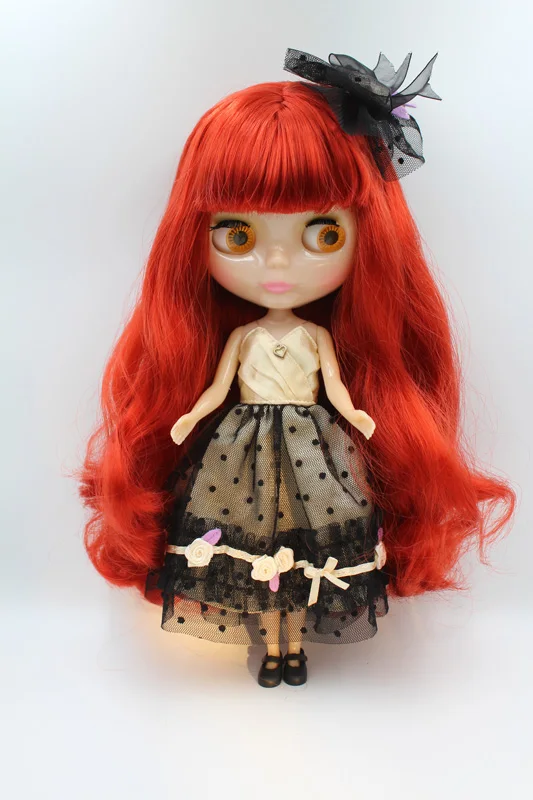 Бесплатная доставка прозрачная кукла сделай сам телесный Блит подарок на день