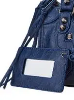 Dark blue Роскошные сумки женские сумки дизайнерские мягкие кисточкой мотоциклетная Сумочка женская шикарная сумка из искусственной кожи через плечо стильная сумка на плечо - Цвет: Dark blue