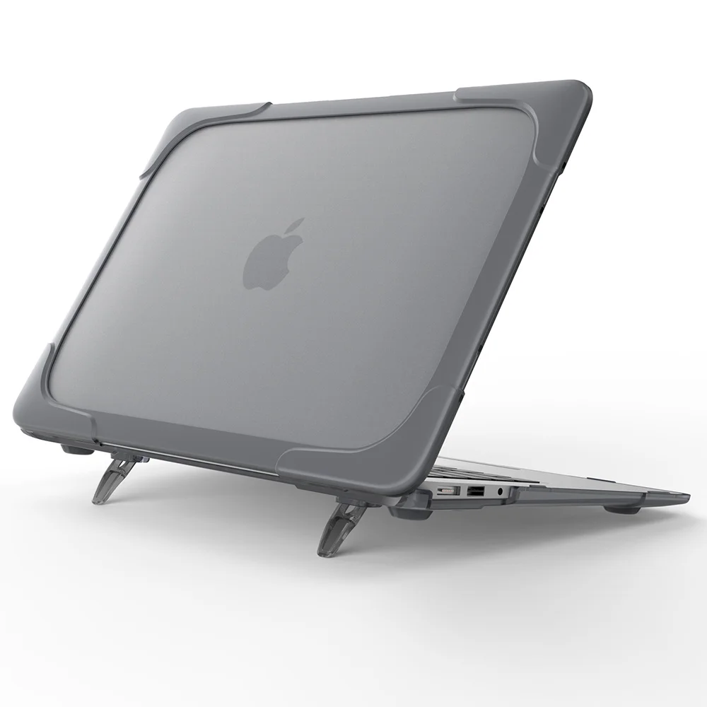 Противоударный Внешний чехол, складная подставка для Macbook Air Pro retina 11 12 13 15 дюймов с сенсорной панелью+ чехол для клавиатуры