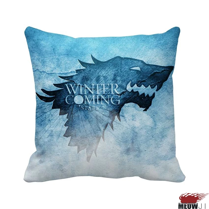 Зимняя Игра престолов многоразовый чехол для подушки Бесплатная доставка | Дом и