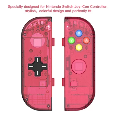 DIY Shell Case replacement transparent for joycon Joy-con switch Console L R Controller Repair parts | Электроника
