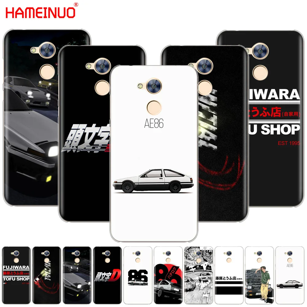 HAMEINUO AE86 Initial D чехол для телефона Huawei Honor 10 V10 4A 5A 6A 7A 6C 6X 7X 8 9 LITE|Бамперы| |