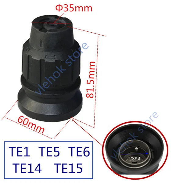 1 PCS Hilti SDS тип сверлильный патрон заменить для TE1 TE5 TE6 TE7 TE14 TE15 TE16 TE17 TE22 TE24 TE25 TE30 TE35 TE40 Мощность часть инструмента - Цвет: 1 PCS