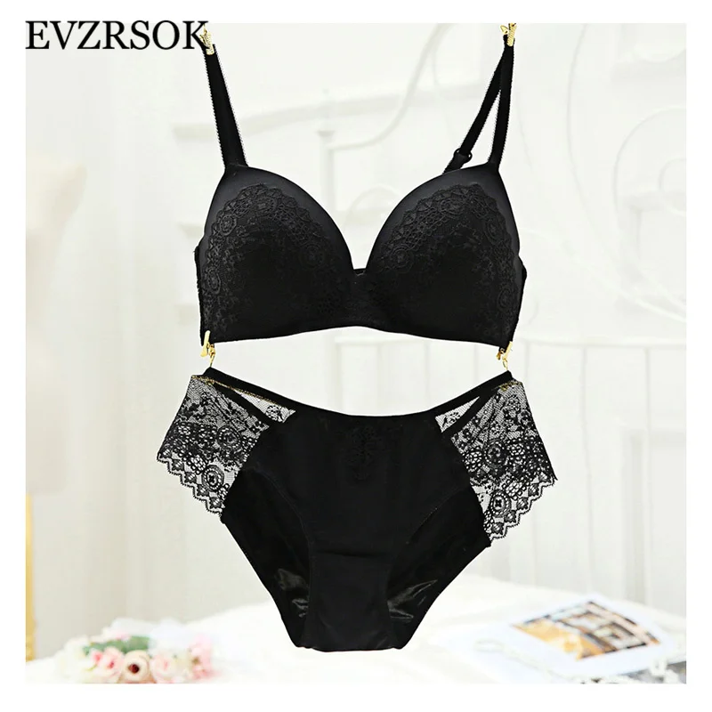 Новый Европейский хлопковый бюстгальтер трусики комплект кружево с вышивкой